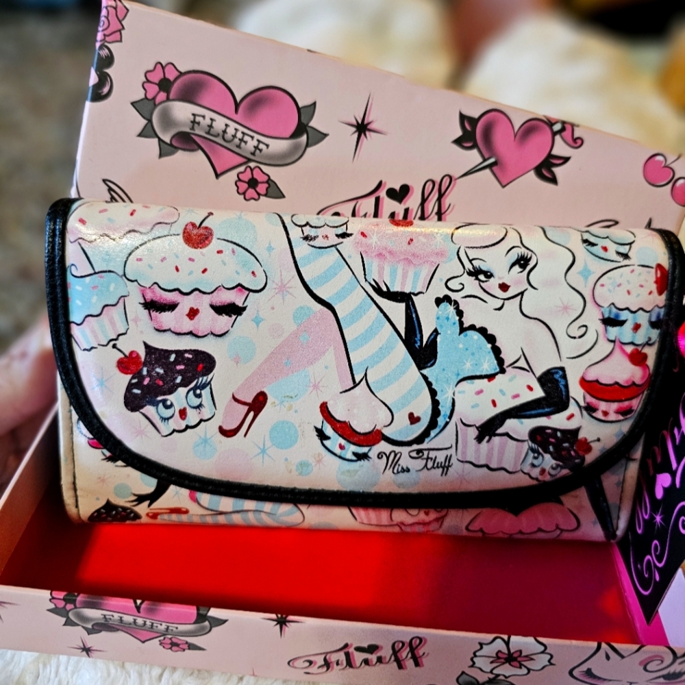 Miss Fluff Cupcake Dolls Wallet